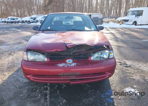 2002 Chevrolet Prizm from USA, damaged, VIN 1Y1SK52862Z402070